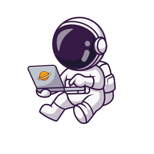 Floating astronaut